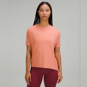 lululemon athletica Coral Short Sleeve Tee Back in Action